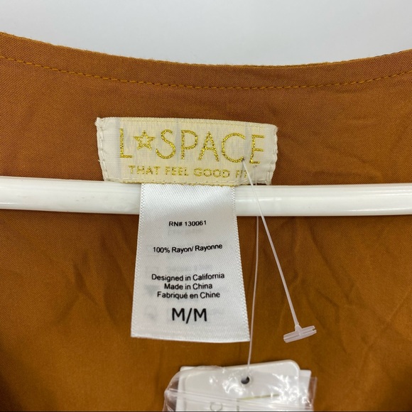 NEW L Space Floral Jumpsuit Medium - Picture 4 of 10